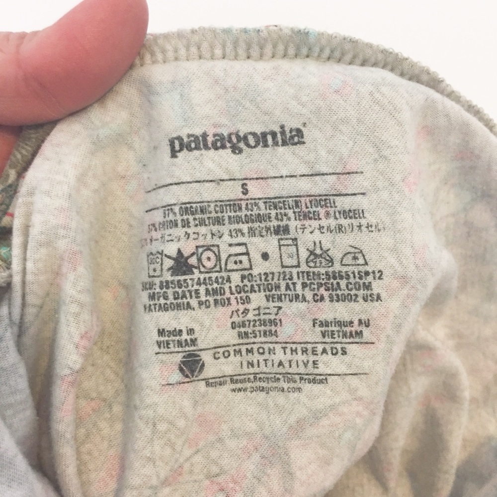 Patagonia Skirt/Shirt in Olive Green Size S - Picture 4 of 8